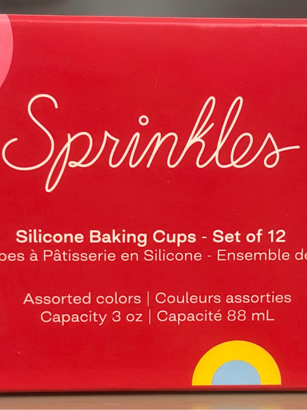 Silicone Baking Cups Set of 12 - Assorted Colors